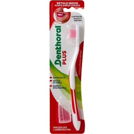 Зубная щетка Plus с крышкой насадки 21G, Denthoral
Зубная щетка Plus с крышкой насадки 21G, Denthoral