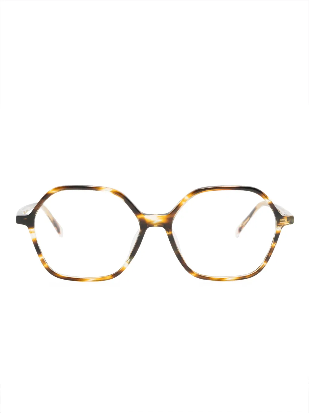 Очки в геометричной оправе черепаховой расцветки GIGI STUDIOS, коричневый
Очки в геометричной оправе черепаховой расцветки GIGI STUDIOS, коричневый