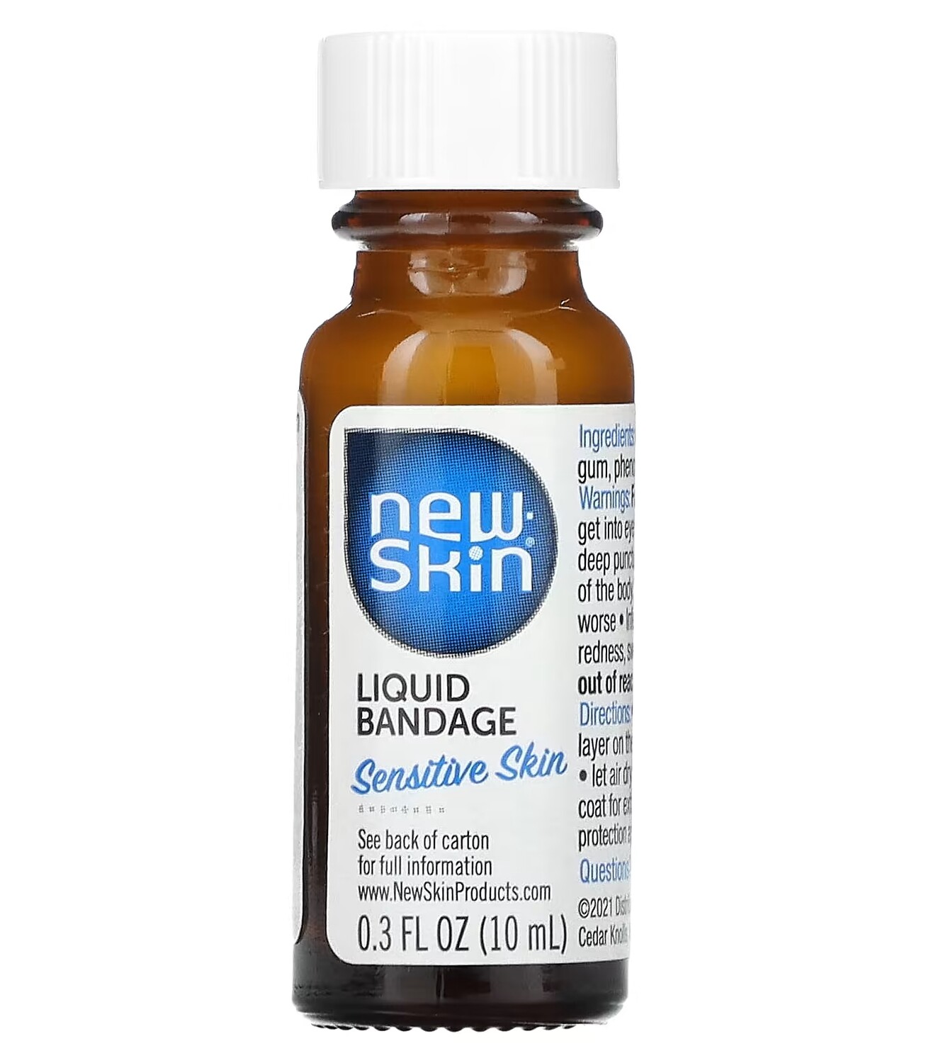 Средство для защиты New Skin Жидкий бинт для чувствительной кожи, 10мл
Средство для защиты New Skin Жидкий бинт для чувствительной кожи, 10мл