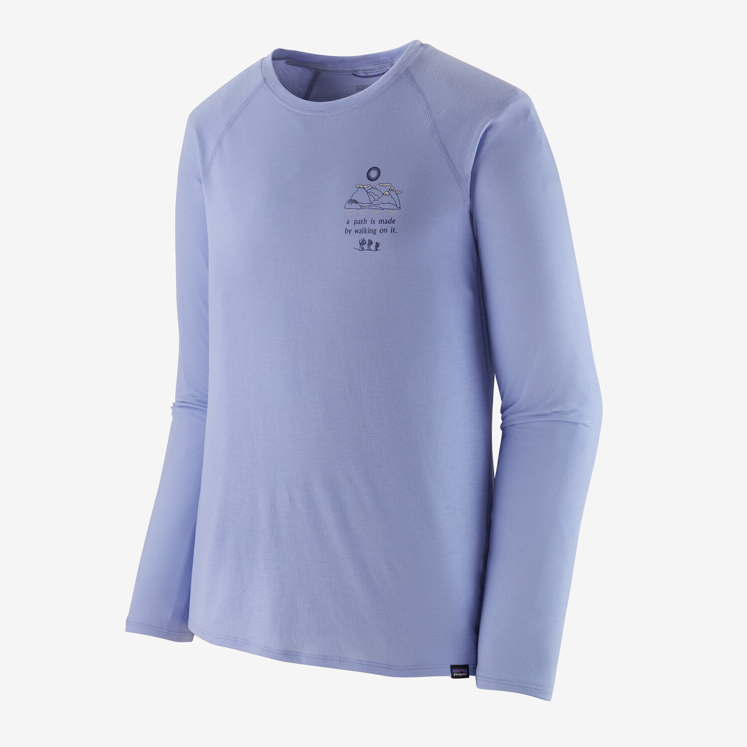 Мужская рубашка Capilene Cool Trail с длинными рукавами Patagonia, цвет Walk Your Path: Pale Periwinkle
Мужская рубашка Capilene Cool Trail с длинными рукавами Patagonia, цвет Walk Your Path: Pale Periwinkle