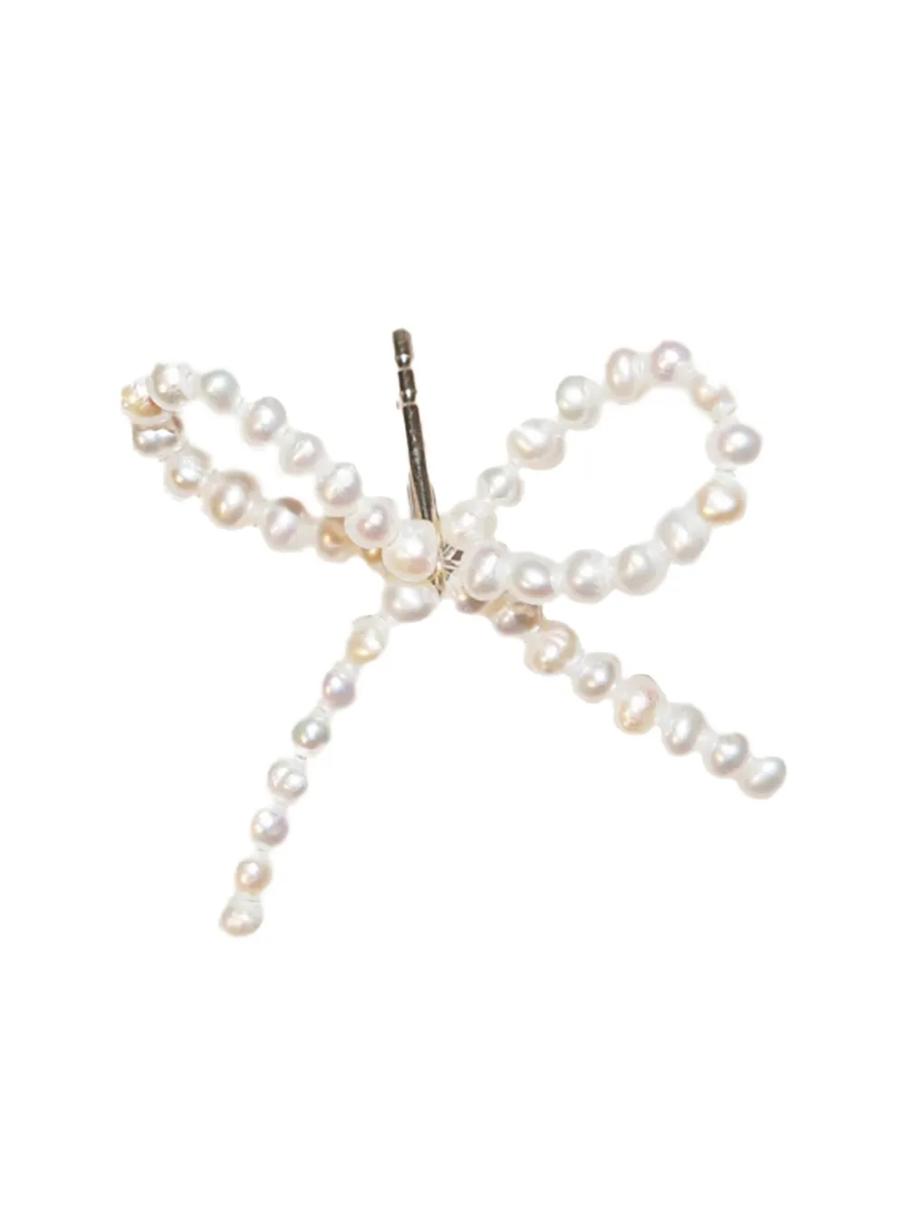 Серьга-гвоздик в форме банта, украшенная жемчугом Saskia Diez, серебряный
Серьга-гвоздик в форме банта, украшенная жемчугом Saskia Diez, серебряный