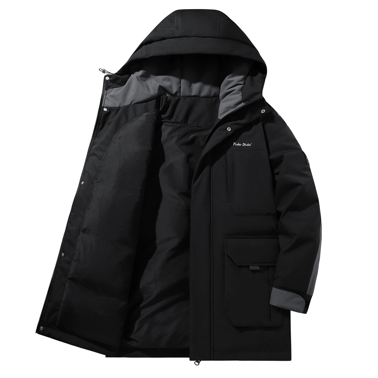 Пуховик унисекс FIDO DIDO, Белый
Пуховик унисекс FIDO DIDO, Белый