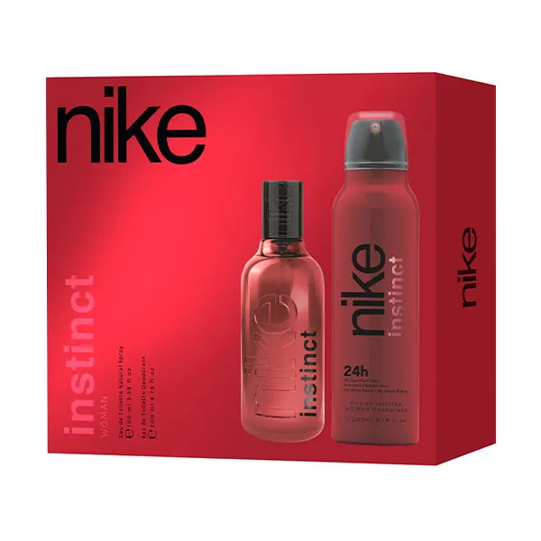 Парфюмерный набор Nike Instinct Case Women, 2 предмета
Парфюмерный набор Nike Instinct Case Women, 2 предмета