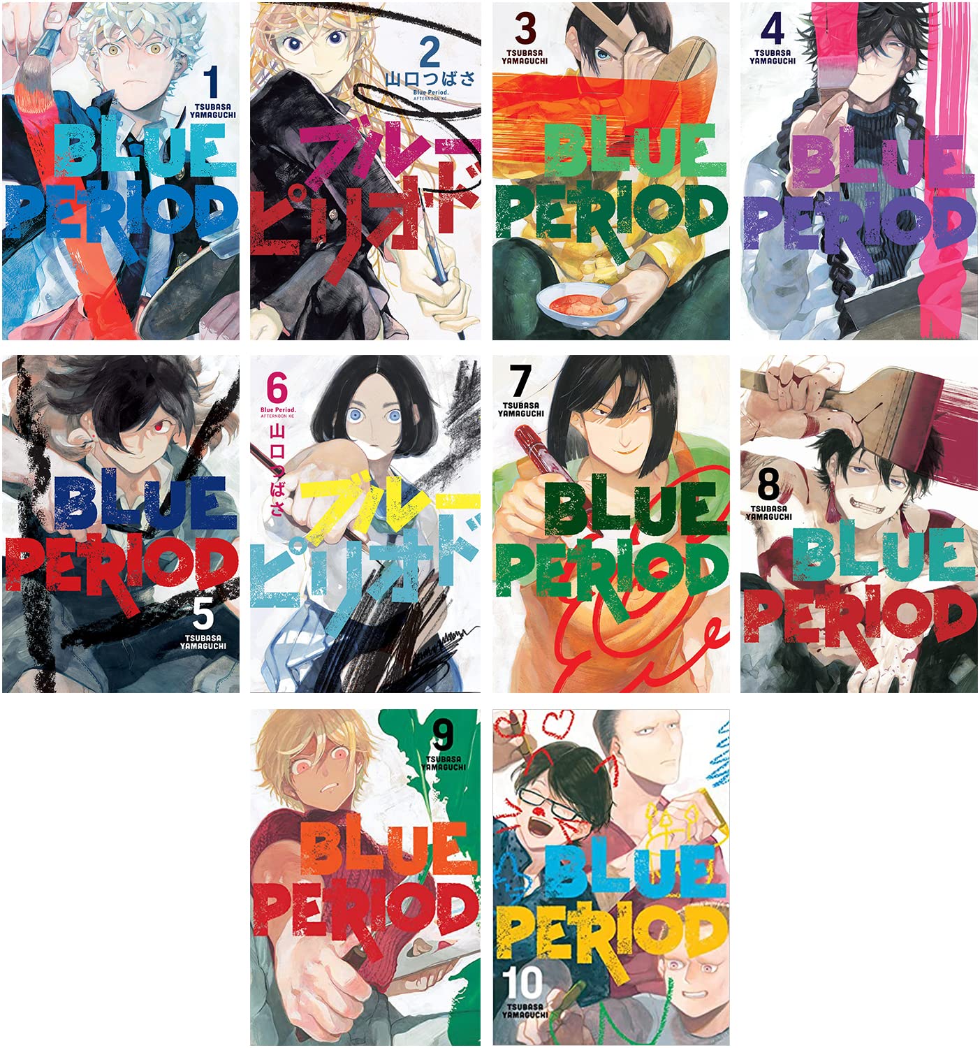 Blue Period Manga 10-book Collection Set (Vol 1-10) by Tsubasa Yamaguchi (Generic)
Blue Period Manga 10-book Collection Set (Vol 1-10) by Tsubasa Yamaguchi (Generic)