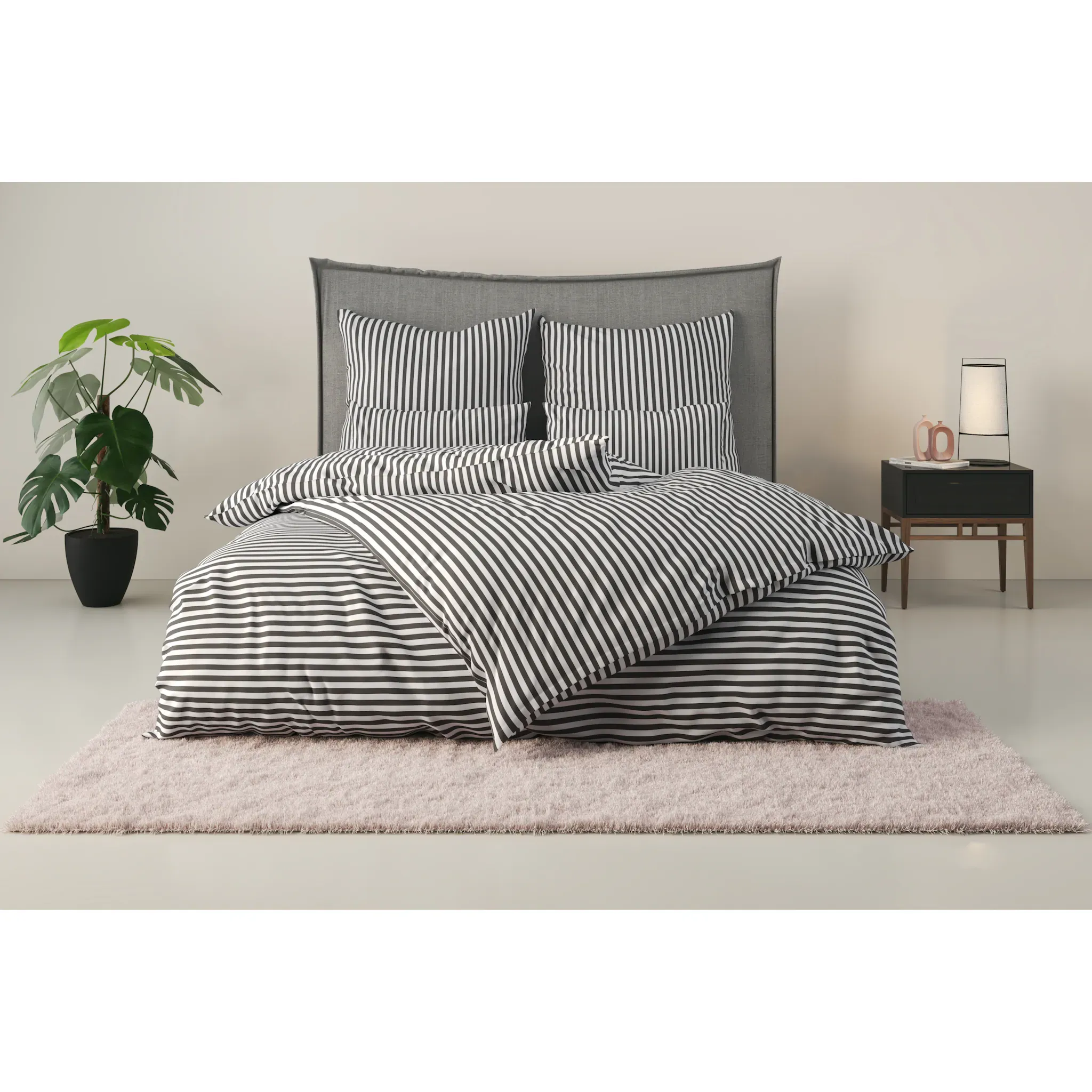 Постельное белье LeGer Home от Lena Gercke «LINNEA в размерах. 135х200 или 155х220 см", из 100% хлопка, в полоску Leger Home By Lena Gercke, антрацит
Постельное белье LeGer Home от Lena Gercke «LINNEA в размерах. 135х200 или 155х220 см", из 100% хлопка, в полоску Leger Home By Lena Gercke, антрацит