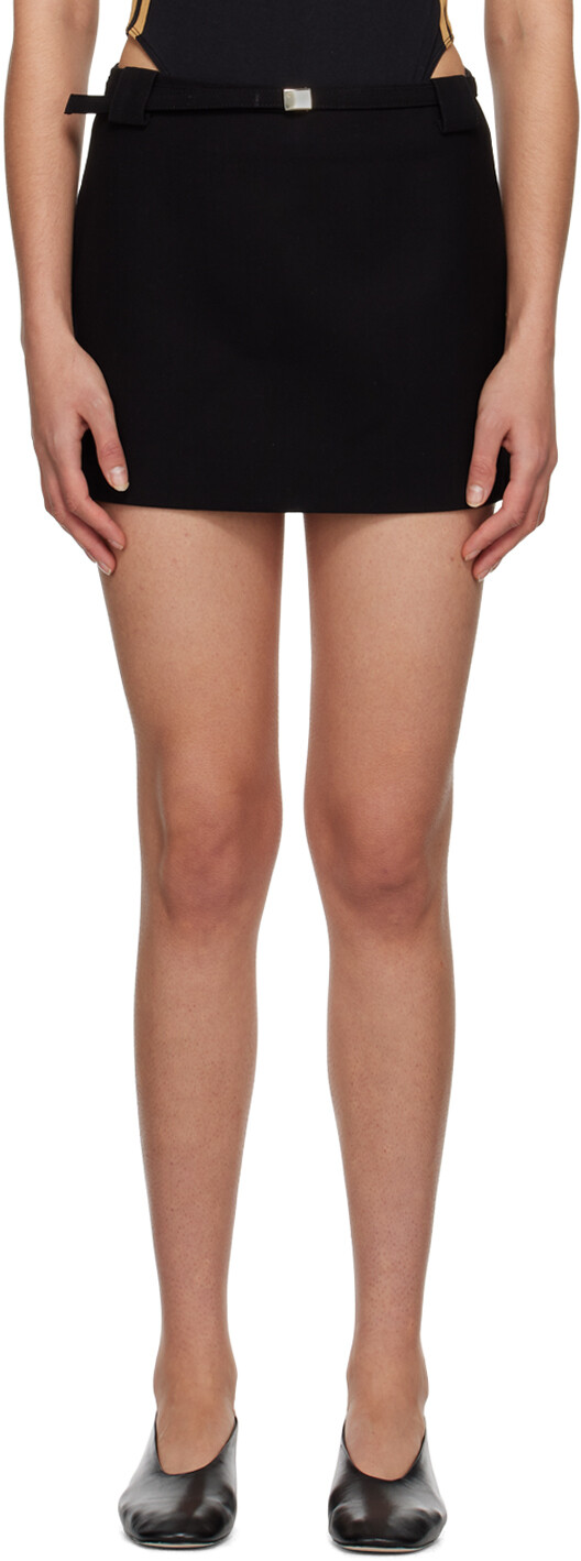 Черная мини-юбка с поясом TheOpen Product
Черная мини-юбка с поясом TheOpen Product