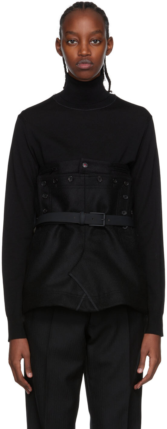 черный лиф майка Maison Margiela
черный лиф майка Maison Margiela