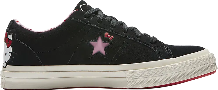 Кроссовки Converse Hello Kitty x One Star Suede Low Black, черный
Кроссовки Converse Hello Kitty x One Star Suede Low Black, черный
