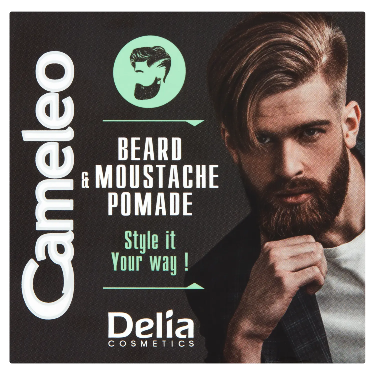 Delia Cameleo Men помада для укладки бороды и усов, 50 мл
Delia Cameleo Men помада для укладки бороды и усов, 50 мл