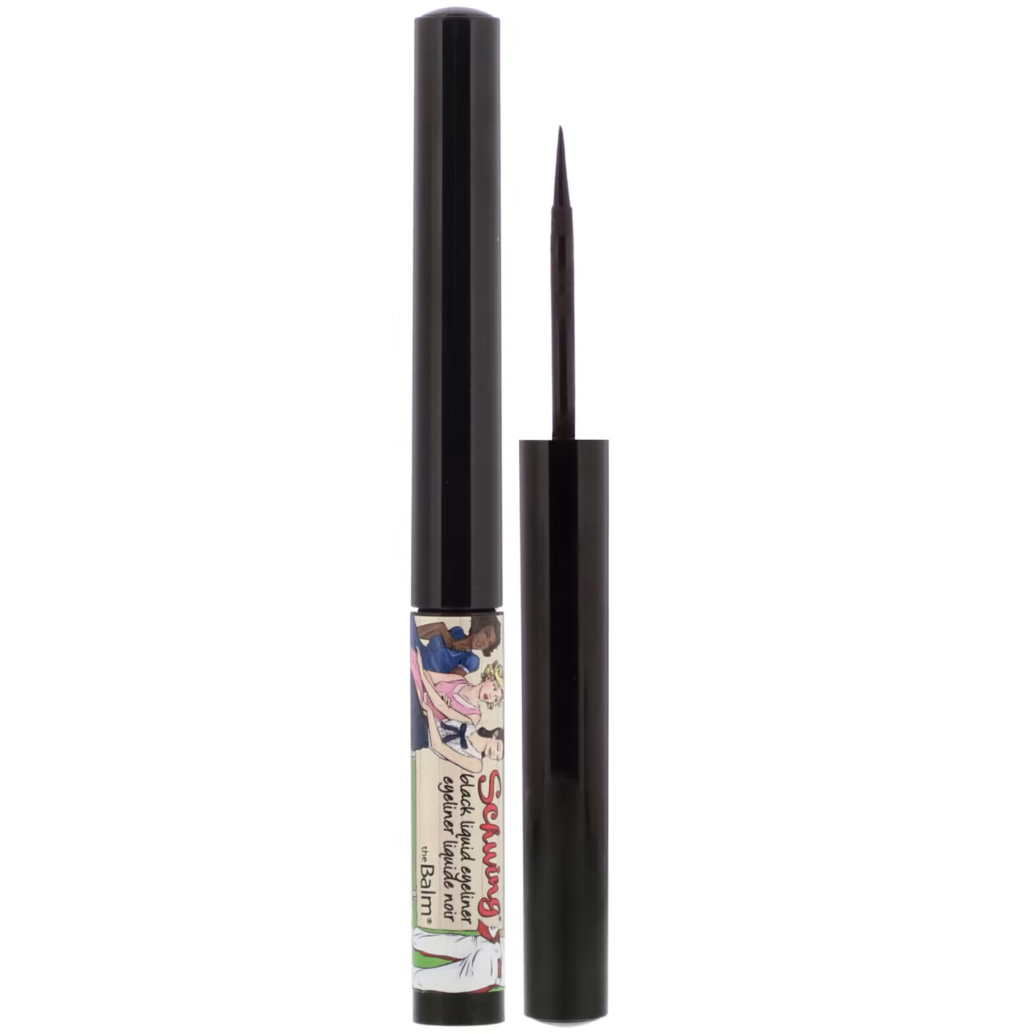 theBalm Cosmetics, Schwing, жидкая подводка для глаз, черная, 1,7 мл (0,06 жидк. Унции)
theBalm Cosmetics, Schwing, жидкая подводка для глаз, черная, 1,7 мл (0,06 жидк. Унции)