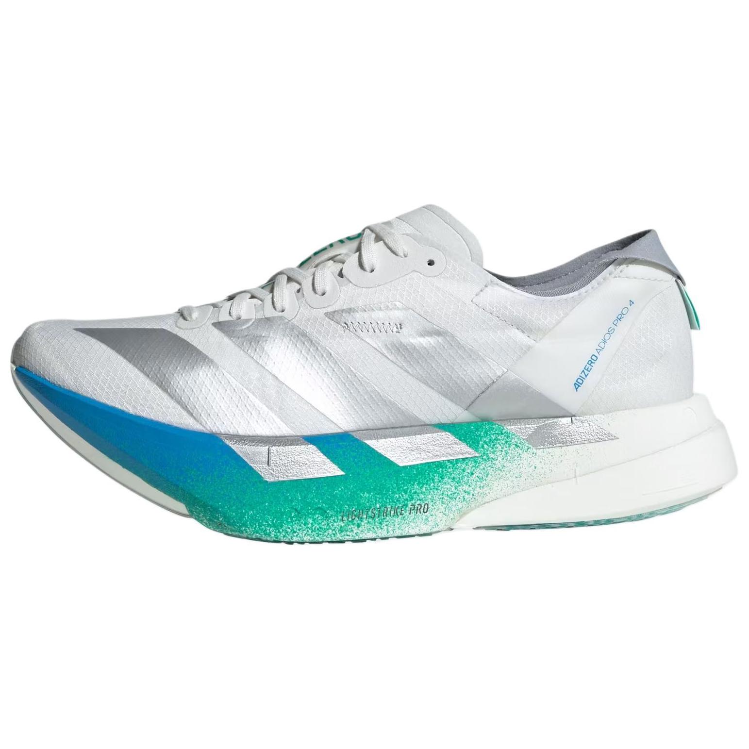 Adidas Кроссовки Adizero Adios Pro 4 Crystal White Matte Silver Glory Green Women's
Adidas Кроссовки Adizero Adios Pro 4 Crystal White Matte Silver Glory Green Women's
