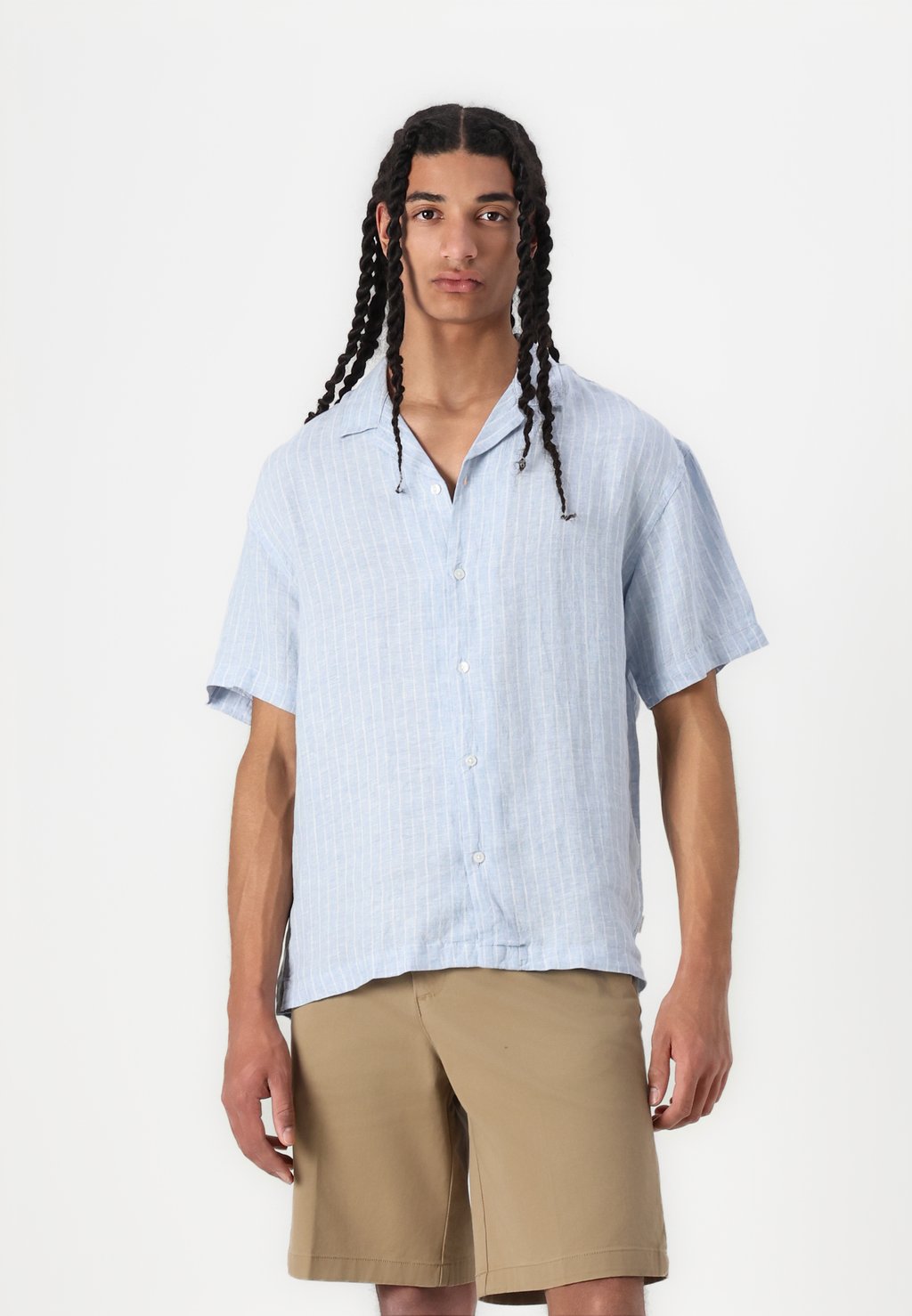 Рубашка JPRCCLAWRENCE RESORT SHIRT Jack & Jones PREMIUM, светло-голубой 
Рубашка JPRCCLAWRENCE RESORT SHIRT Jack & Jones PREMIUM, светло-голубой