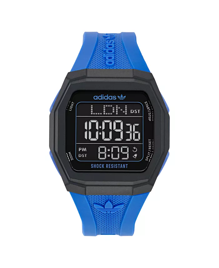Унисекс аналоговые часы с синим пластиковым корпусом, 48 мм adidas
Унисекс аналоговые часы с синим пластиковым корпусом, 48 мм adidas