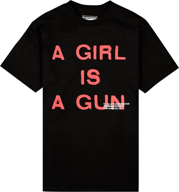Футболка Pleasures Girl Is A Gun T-Shirt 'Black', черный
Футболка Pleasures Girl Is A Gun T-Shirt 'Black', черный
