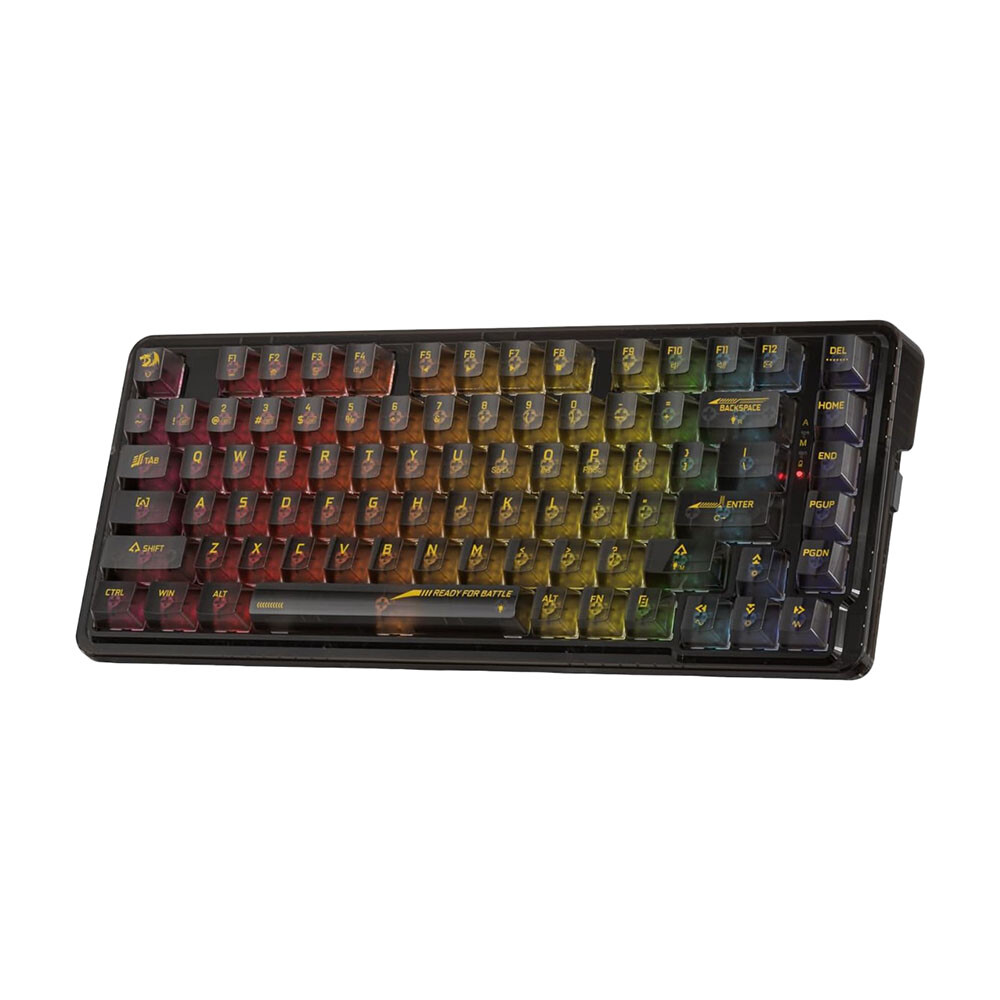 Клавиатура игровая беспроводная Redragon Elf Pro K649, Translucent, черный, английская раскладка
Клавиатура игровая беспроводная Redragon Elf Pro K649, Translucent, черный, английская раскладка