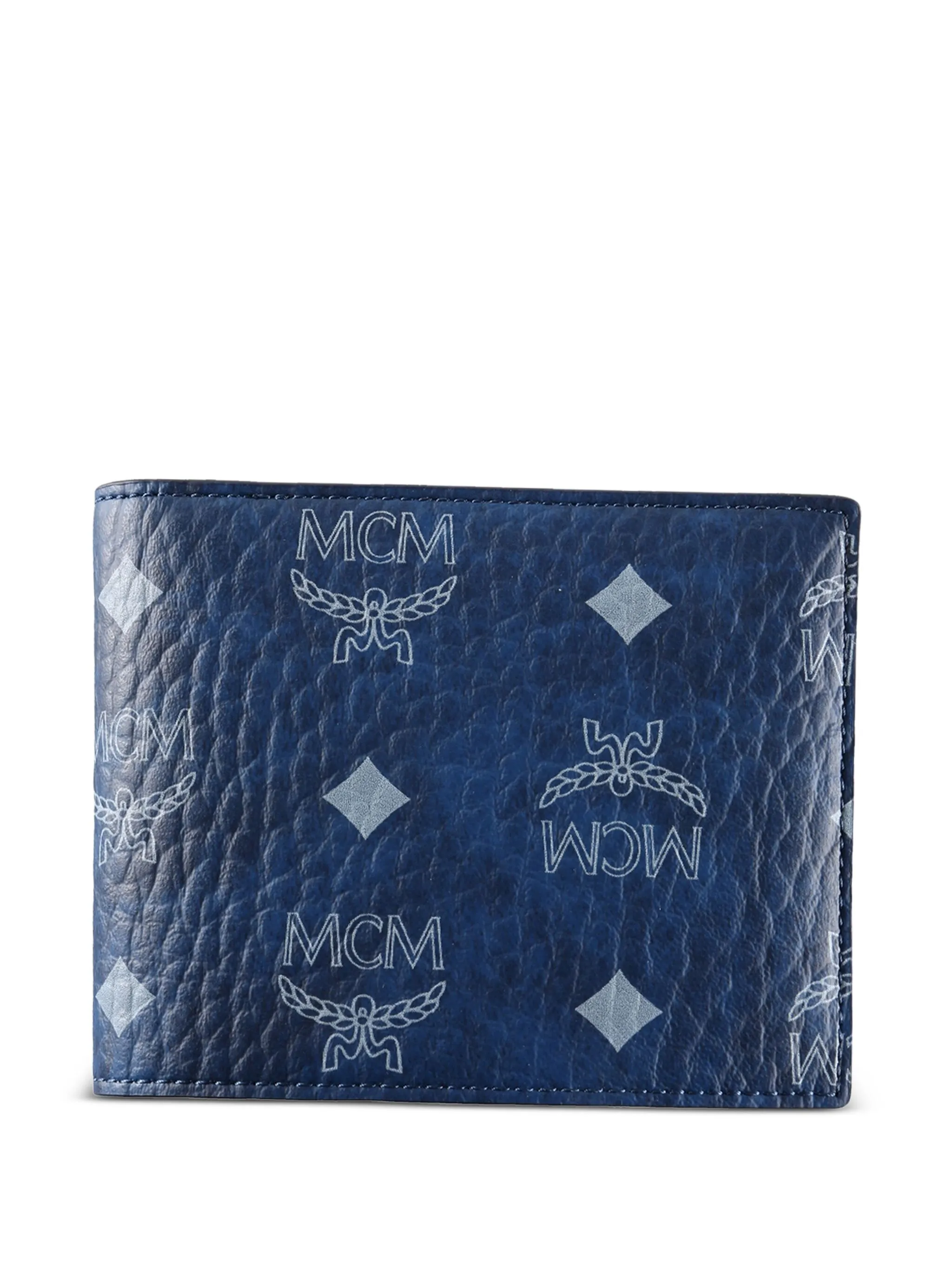 Кошелек Aren Bifold с монограммой Mcm, синий
Кошелек Aren Bifold с монограммой Mcm, синий