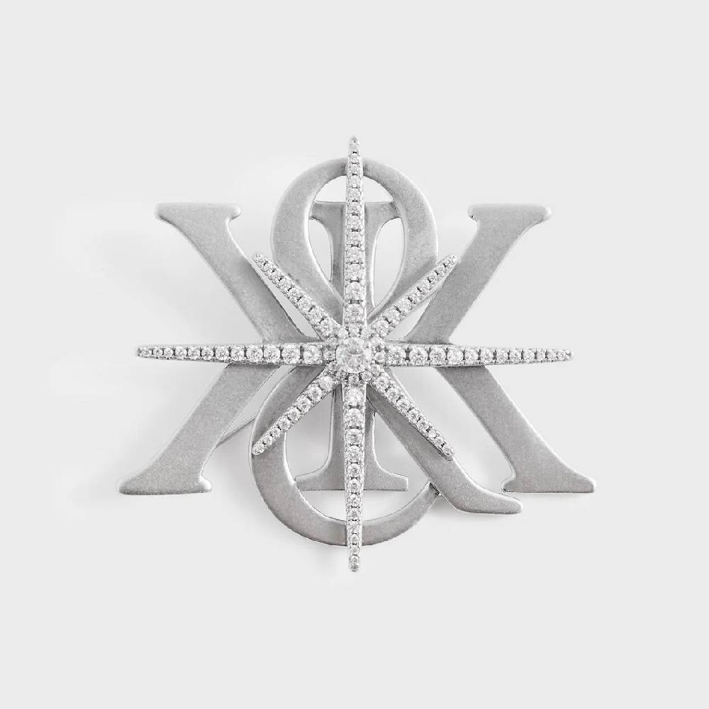 Брошь Lisa for Kith Women Crest, серебристый
Брошь Lisa for Kith Women Crest, серебристый