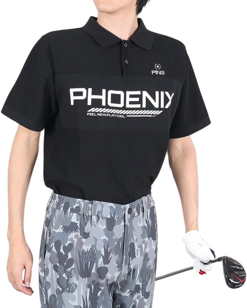 Мужская легкая трикотажная рубашка-поло с логотипом бренда, короткий рукав, для гольфа, 621-4172201 Ping Apparel, черный
Мужская легкая трикотажная рубашка-поло с логотипом бренда, короткий рукав, для гольфа, 621-4172201 Ping Apparel, черный