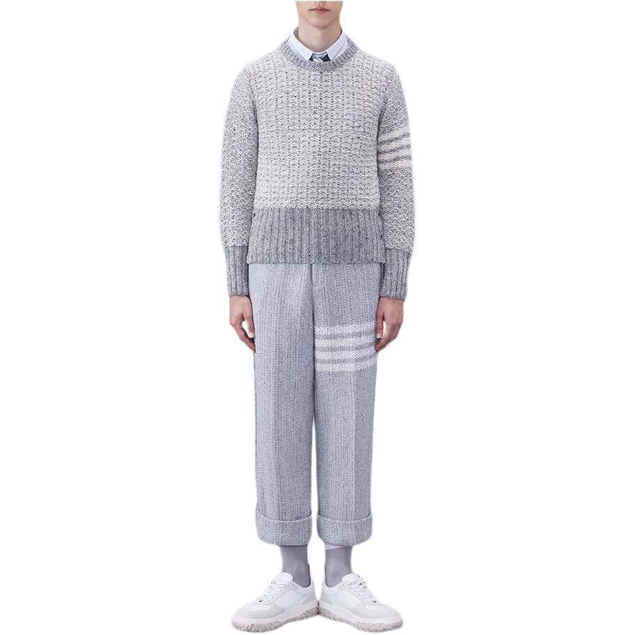 Джемпер вязаный с 4-полосной полоской THOM BROWNE, серый
Джемпер вязаный с 4-полосной полоской THOM BROWNE, серый