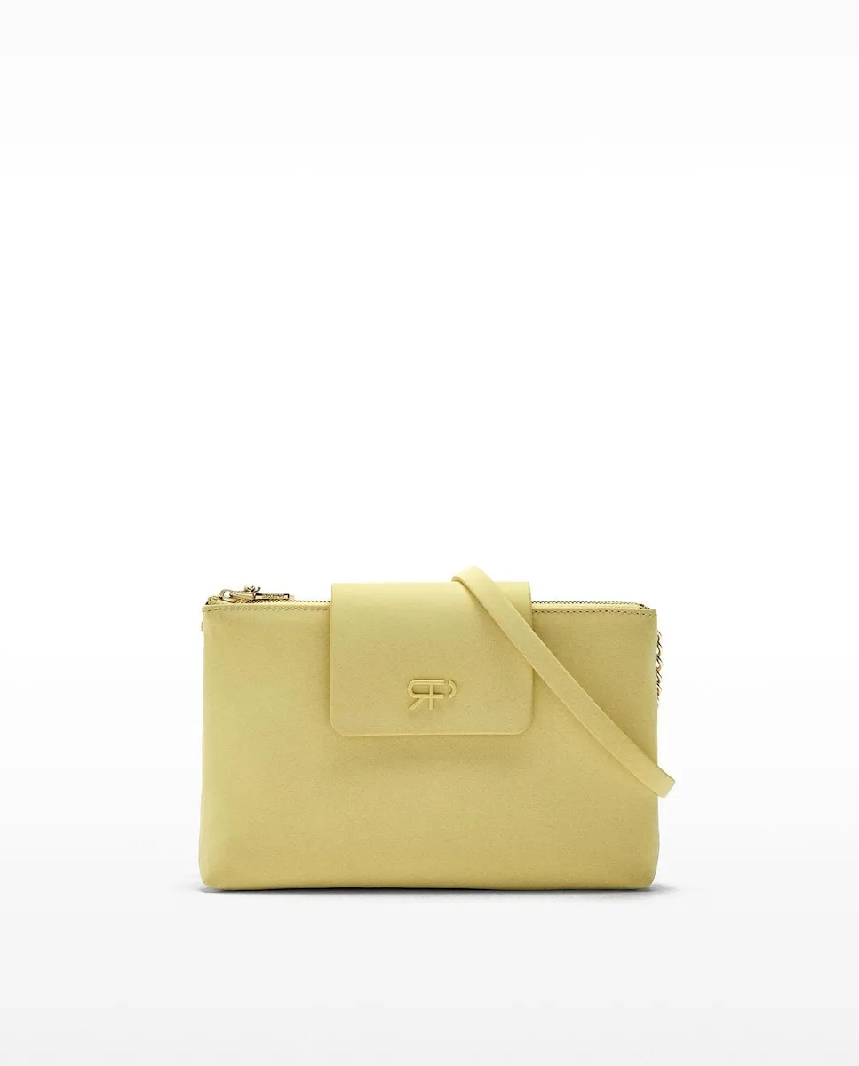 Узкая женская сумка через плечо с несколькими отделениями и застежкой-молнией Parfois, желтый
Узкая женская сумка через плечо с несколькими отделениями и застежкой-молнией Parfois, желтый