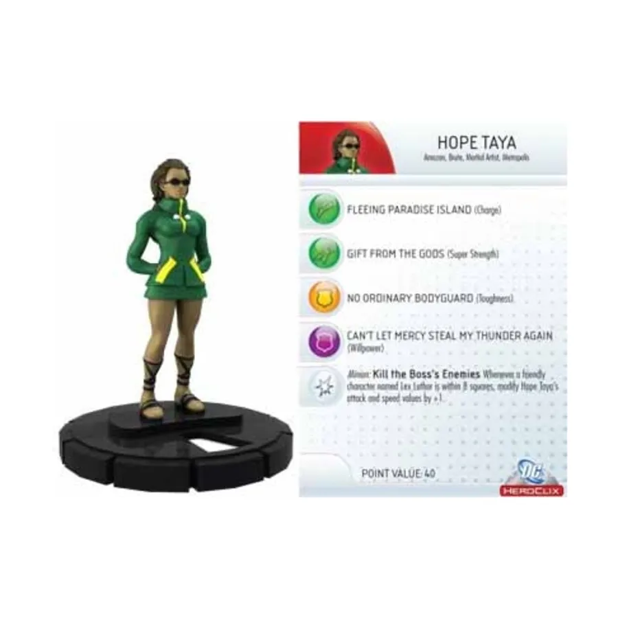 Хоуп Тая #030 (C), DC HeroClix - Superman - Singles
Хоуп Тая #030 (C), DC HeroClix - Superman - Singles