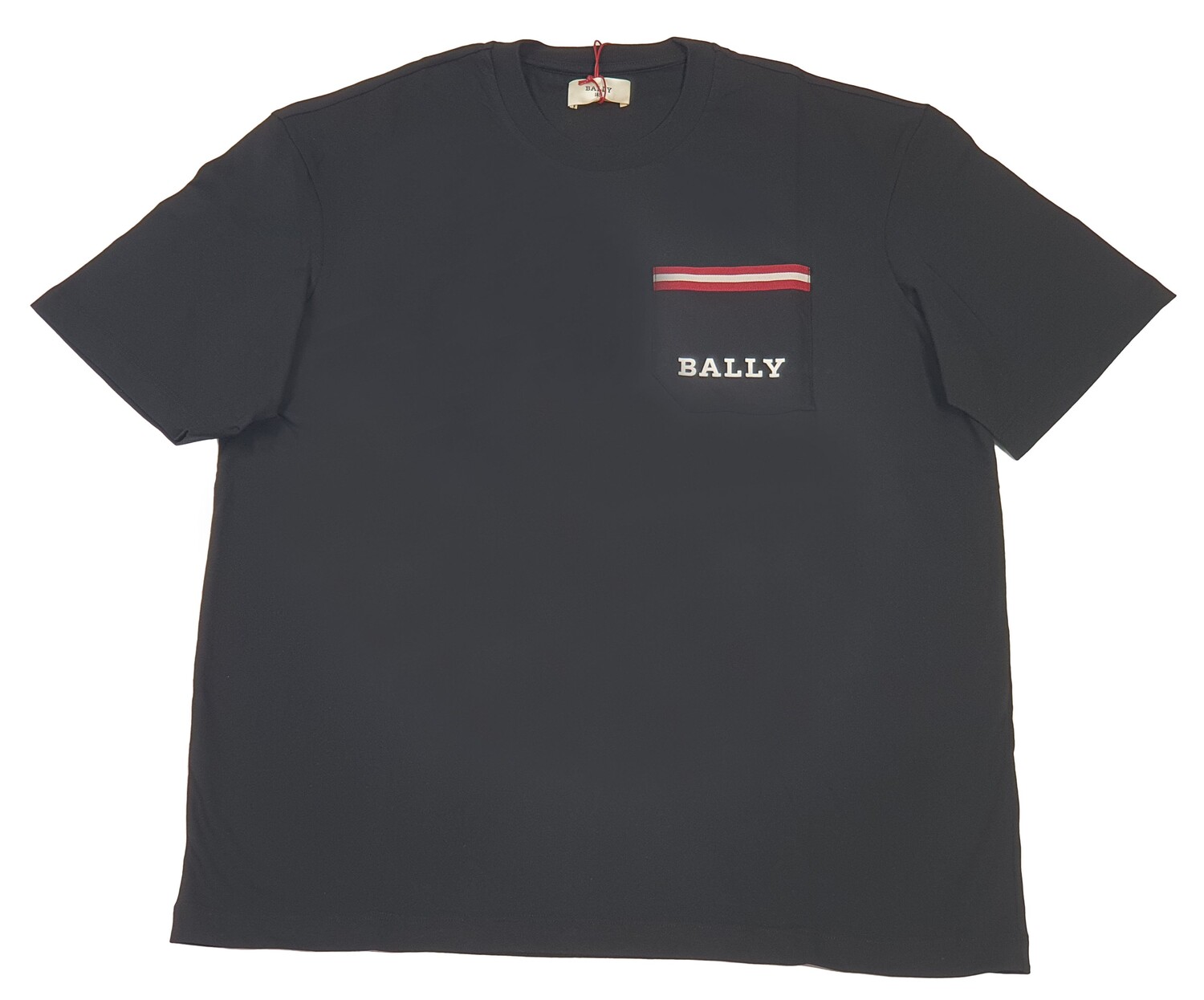 Bally 6233729 Мужская черная футболка с карманами из 100% хлопка, черный
Bally 6233729 Мужская черная футболка с карманами из 100% хлопка, черный