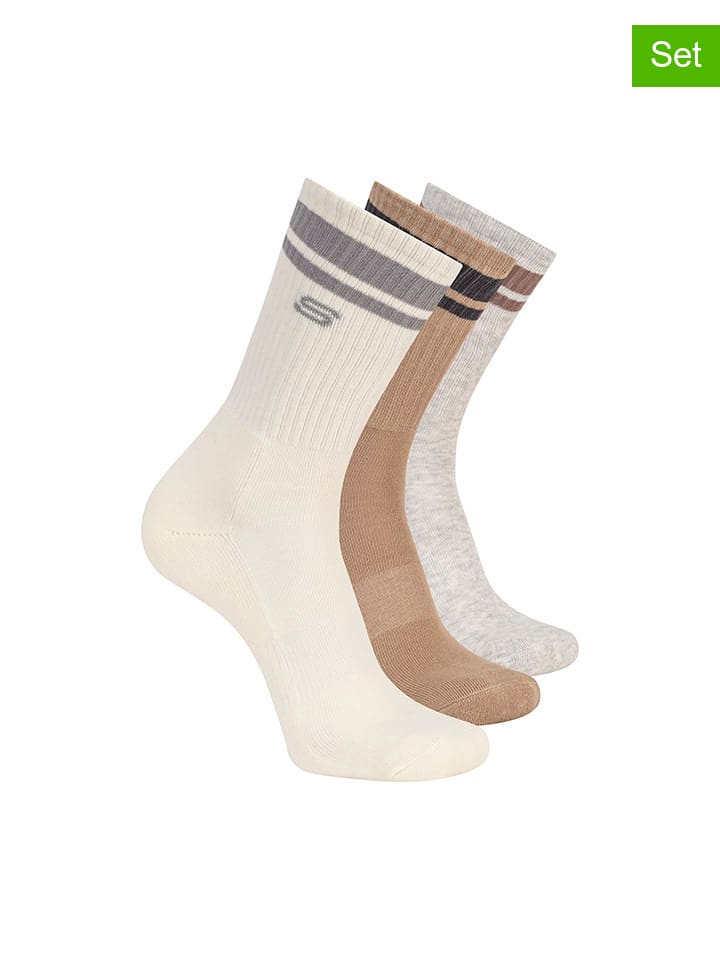 Skechers Набор из 6 пар: носки серого/светло-коричневого/бежевого цвета
Skechers Набор из 6 пар: носки серого/светло-коричневого/бежевого цвета