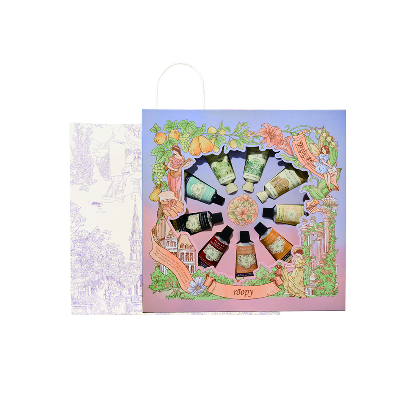 Увлажняющий крем для рук с ароматом Fuxiao Estate Box питательный восстанавливающий ароматический подтягивающий успокаивающий 12г*9 шт Roopy
Увлажняющий крем для рук с ароматом Fuxiao Estate Box питательный восстанавливающий ароматический подтягивающий успокаивающий 12г*9 шт Roopy