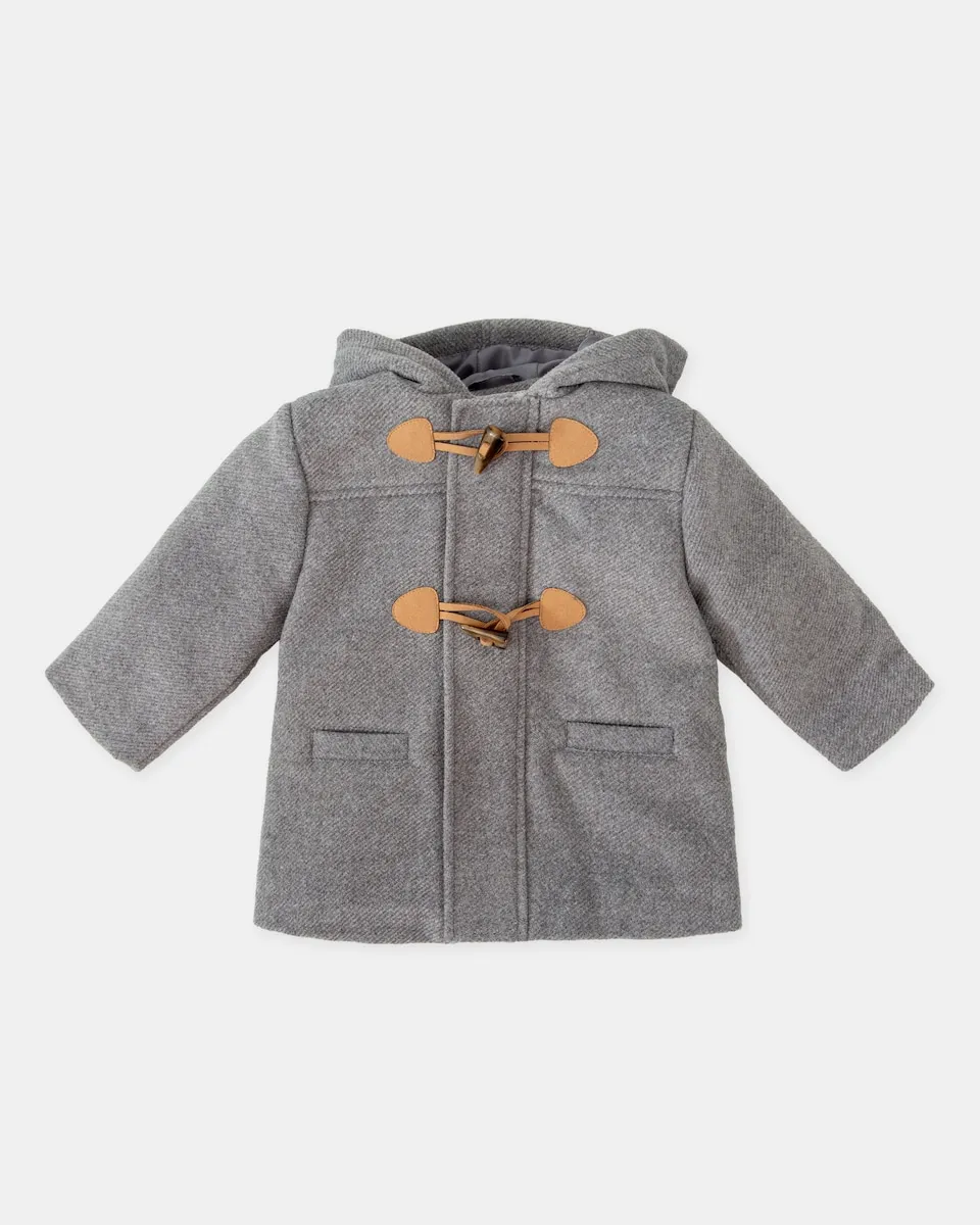 Серое детское пальто из сукна с капюшоном Tutto Piccolo, серый
Серое детское пальто из сукна с капюшоном Tutto Piccolo, серый