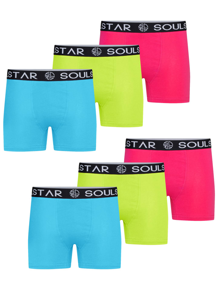 Боксерские шорты - MUBOXER6 в 2Turq_2Pink_2Lime SOULSTAR
Боксерские шорты - MUBOXER6 в 2Turq_2Pink_2Lime SOULSTAR