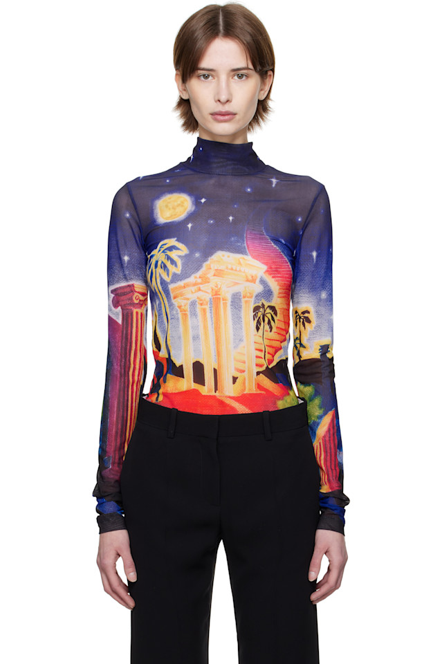 Полуночный акрополь сетчатая футболка Casablanca, мультиколор
Полуночный акрополь сетчатая футболка Casablanca, мультиколор