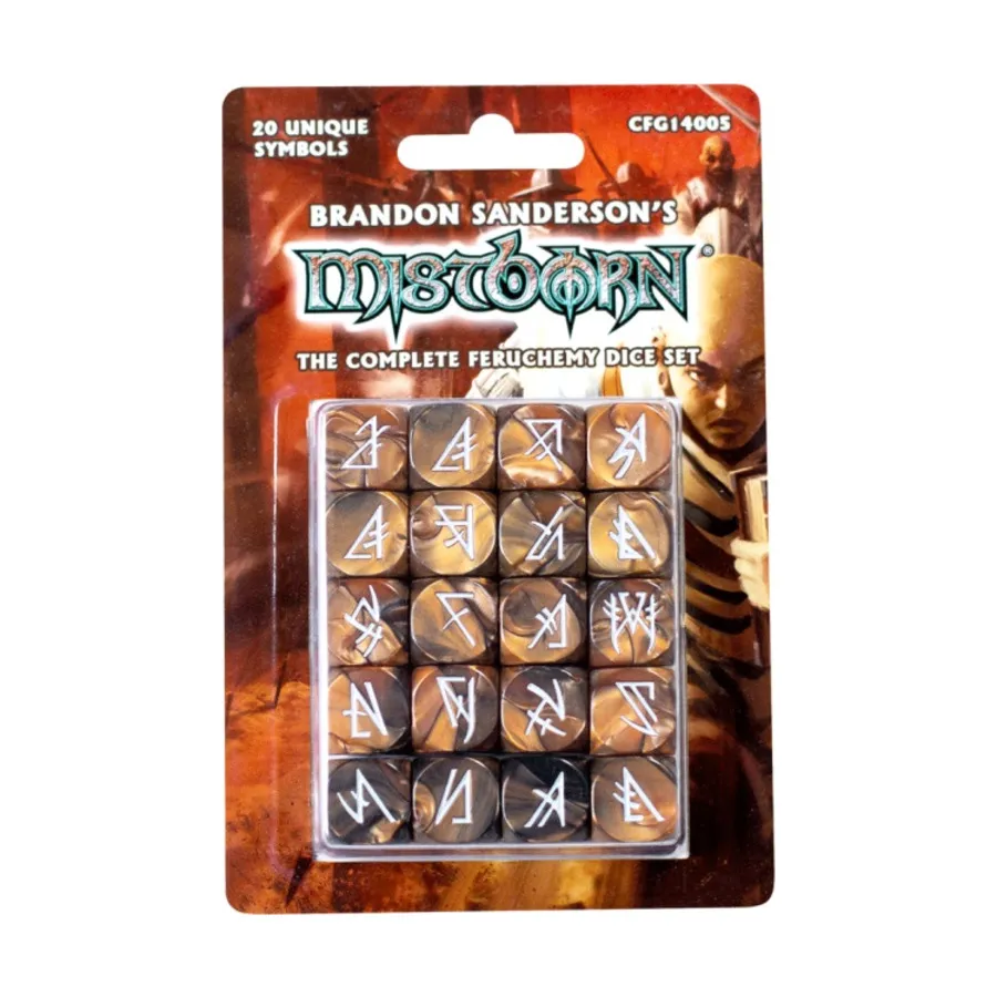 Полный набор кубиков ферухимии «Рожденный туманом» (20), Brandon Sanderson's Mistborn
Полный набор кубиков ферухимии «Рожденный туманом» (20), Brandon Sanderson's Mistborn