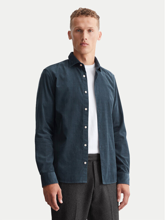 Рубашка узкого кроя Marc O'Polo, синий 
Рубашка узкого кроя Marc O'Polo, синий