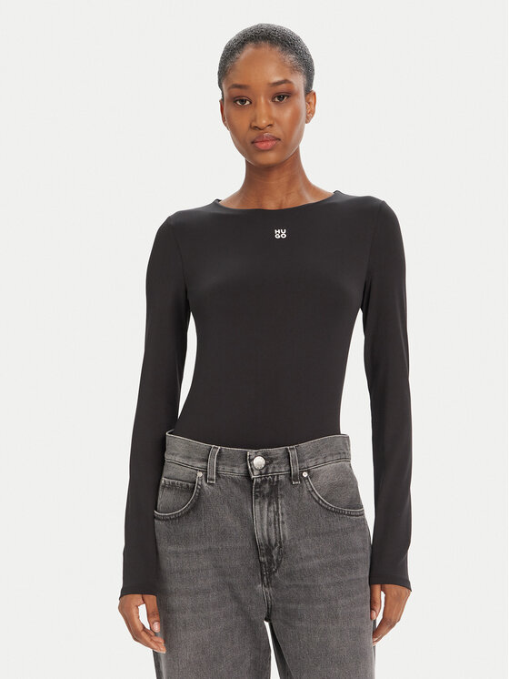 Блузка slim fit Dasiia 50545208 Hugo, чёрный
Блузка slim fit Dasiia 50545208 Hugo, чёрный