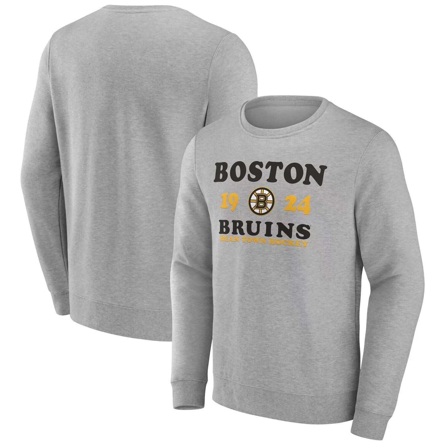 Мужской пуловер с логотипом Heather Charcoal Boston Bruins Fierce Competitor Fanatics
Мужской пуловер с логотипом Heather Charcoal Boston Bruins Fierce Competitor Fanatics