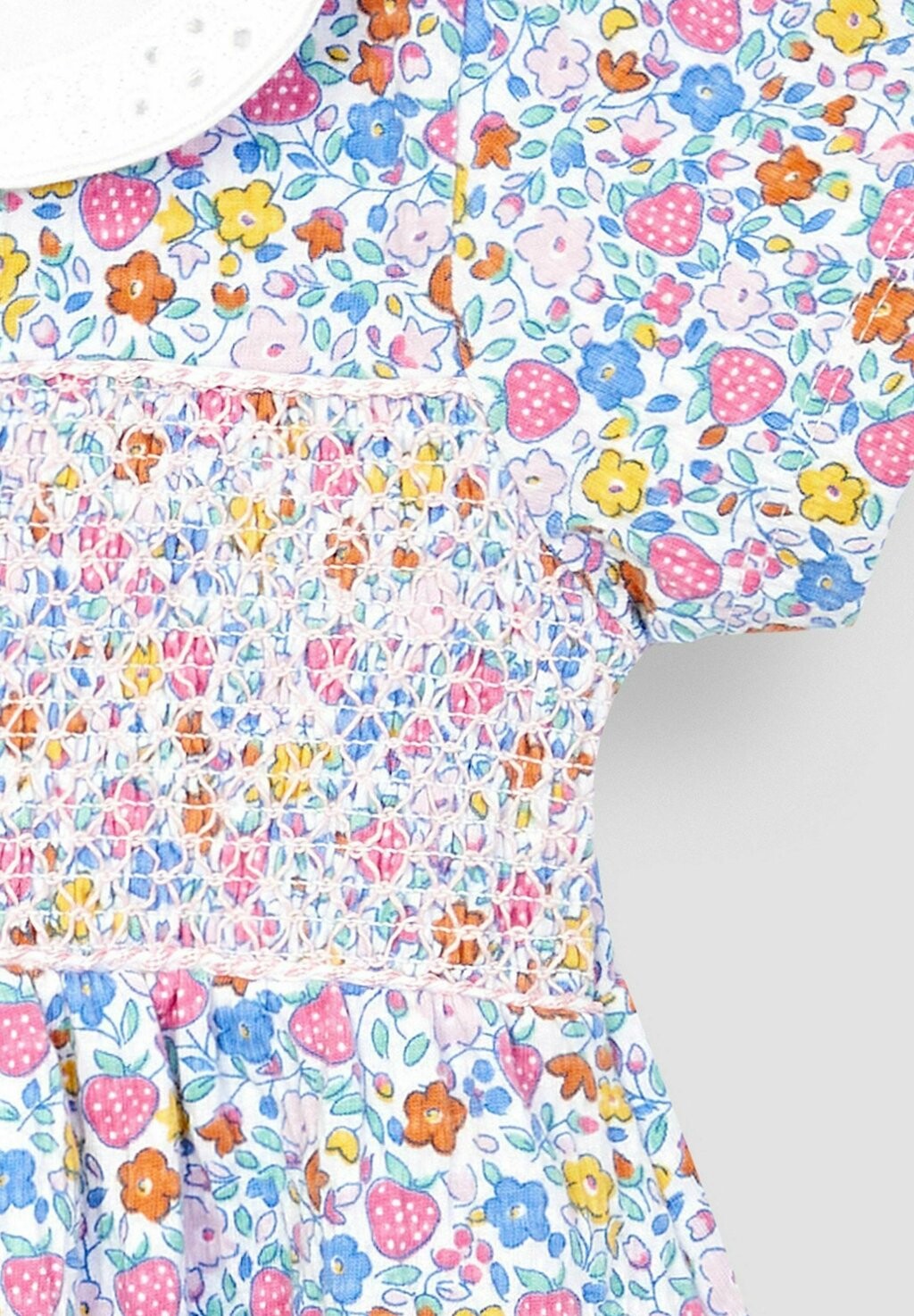 Дневное платье Strawberry Floral Broderie Collar -Regular Fit JoJo Maman Bébé, розовое
Дневное платье Strawberry Floral Broderie Collar -Regular Fit JoJo Maman Bébé, розовое