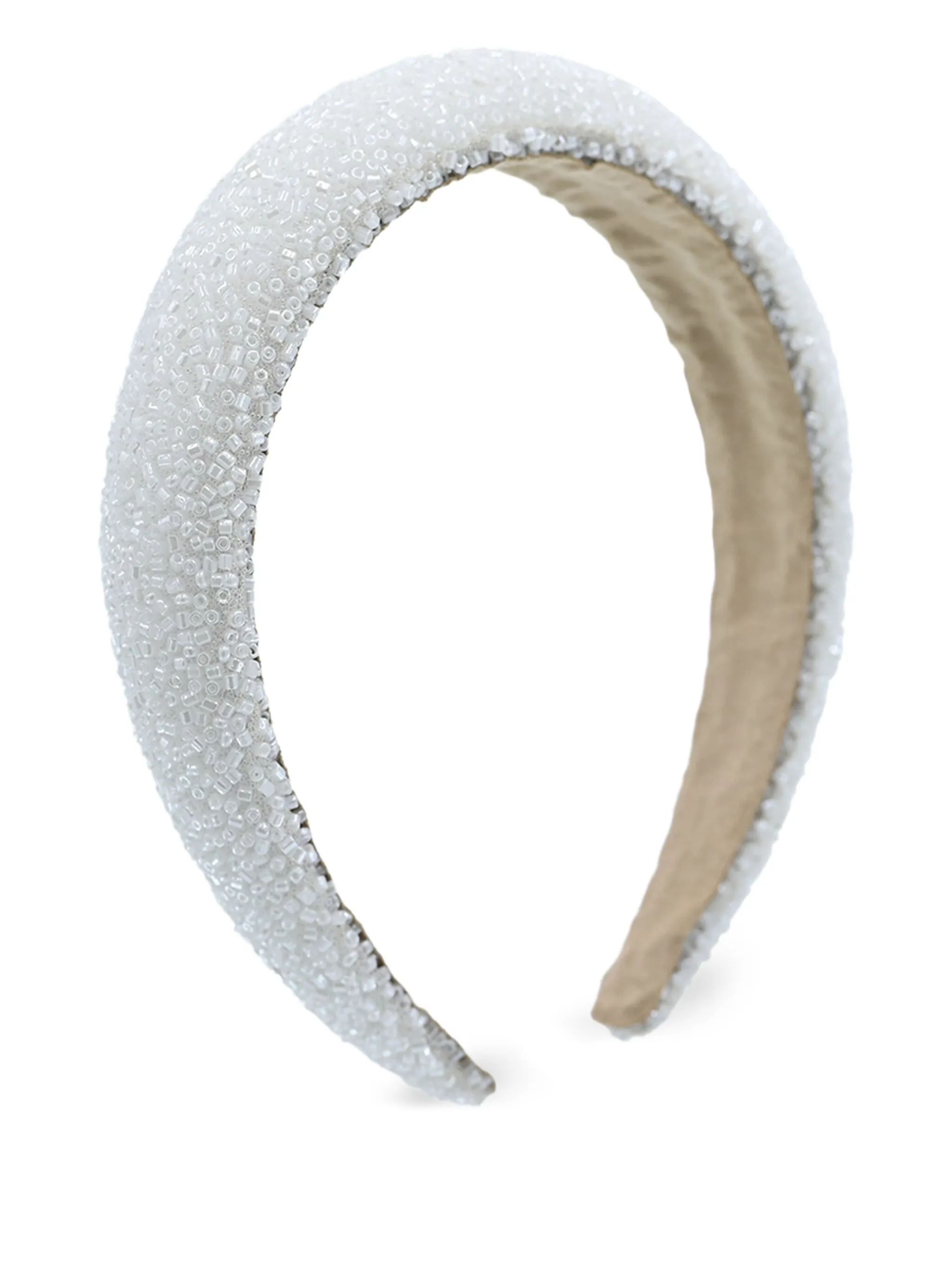Ободок с бисером Mimi Tutu, белый
Ободок с бисером Mimi Tutu, белый