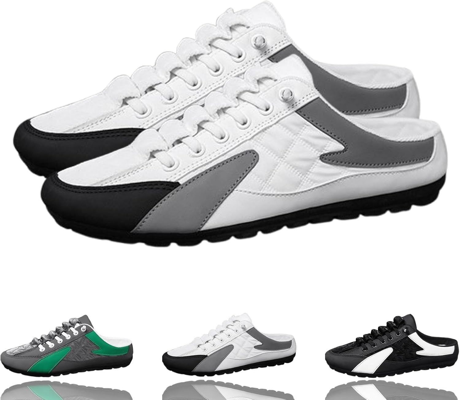 Мужские слипоны без задника 2025, легкие дышащие кроссовки без задника для мужчин, мужские слипоны на весну и лето Sqyzrz, белый
Мужские слипоны без задника 2025, легкие дышащие кроссовки без задника для мужчин, мужские слипоны на весну и лето Sqyzrz, белый