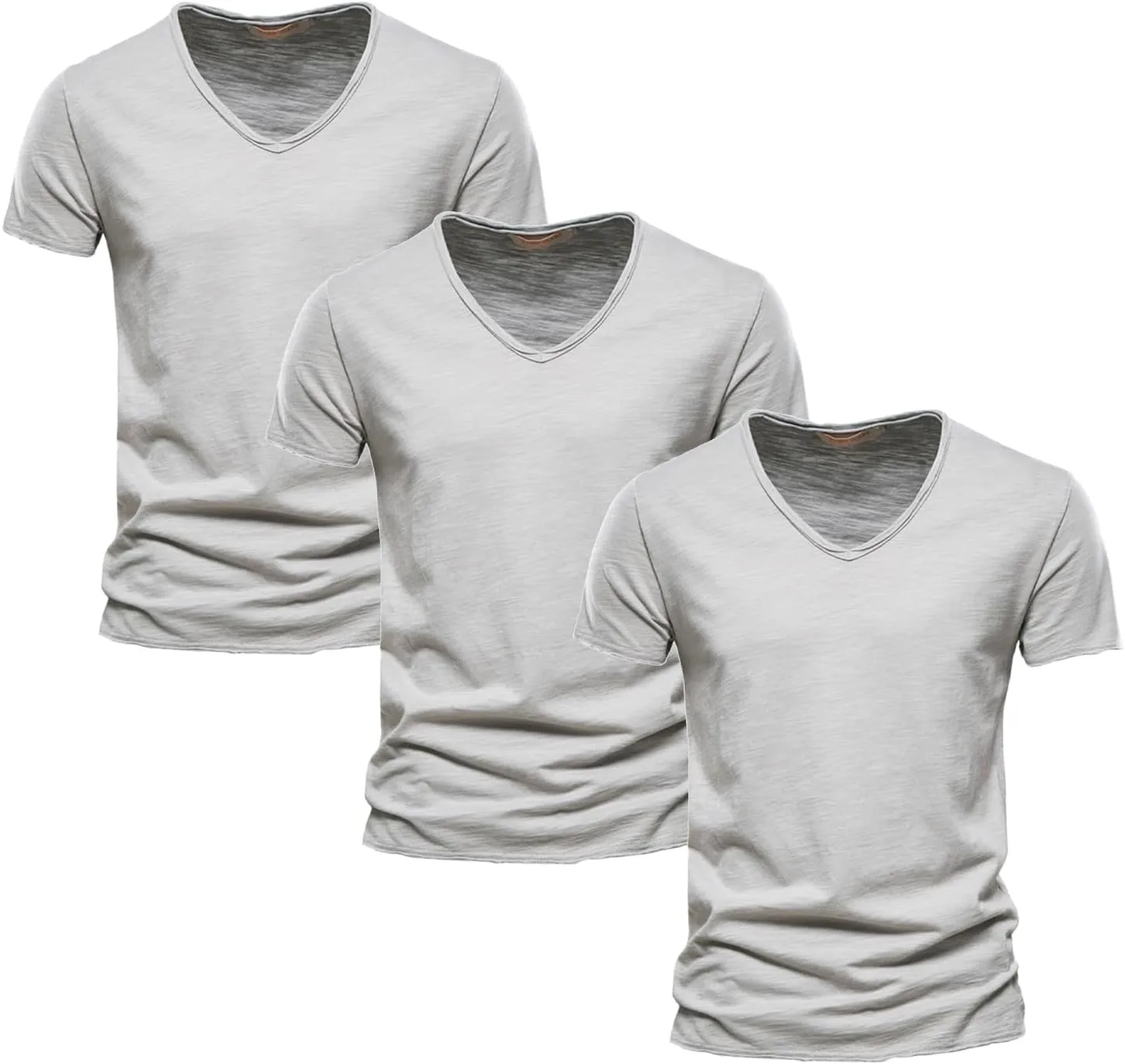 Мужские майки 3 шт, хлопок, короткий рукав, V-образный вырез, классический slim fit
Мужские майки 3 шт, хлопок, короткий рукав, V-образный вырез, классический slim fit