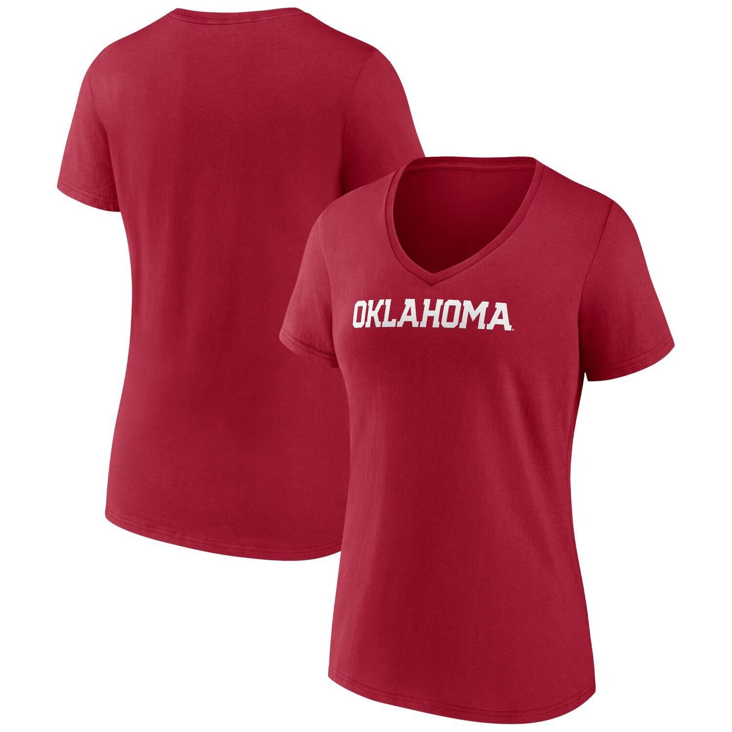 Женская футболка Fanatics Crimson Oklahoma Doesners Basic с v-образным вырезом Fanatics
Женская футболка Fanatics Crimson Oklahoma Doesners Basic с v-образным вырезом Fanatics