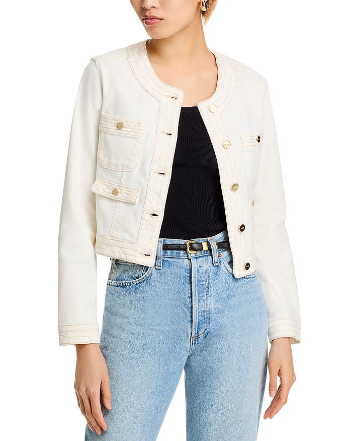 Куртка Kiya с четырьмя карманами PAIGE, слоновая кость/кремовый
Куртка Kiya с четырьмя карманами PAIGE, слоновая кость/кремовый