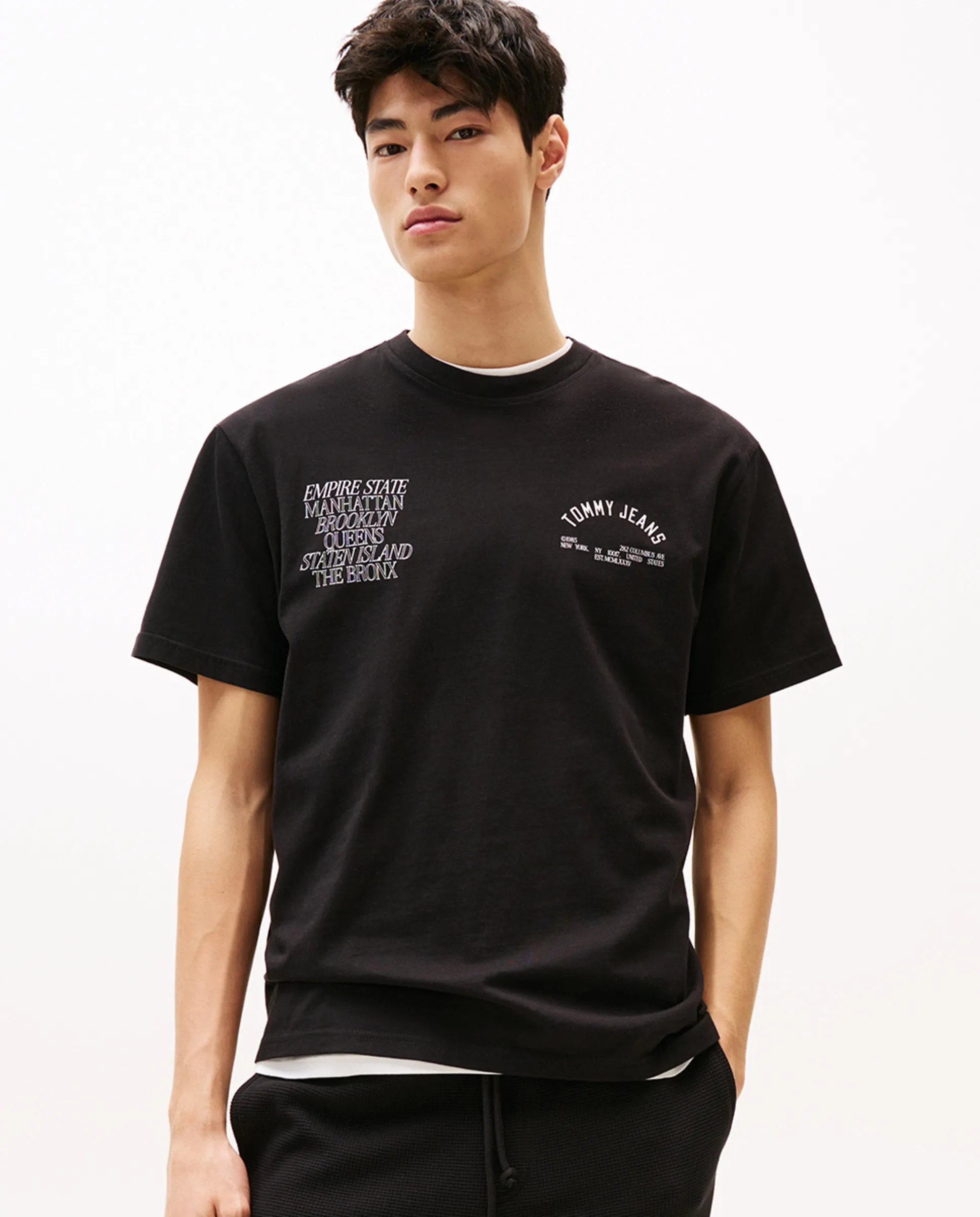 Мужская футболка свободного кроя с коротким рукавом Tommy Jeans, черный
Мужская футболка свободного кроя с коротким рукавом Tommy Jeans, черный