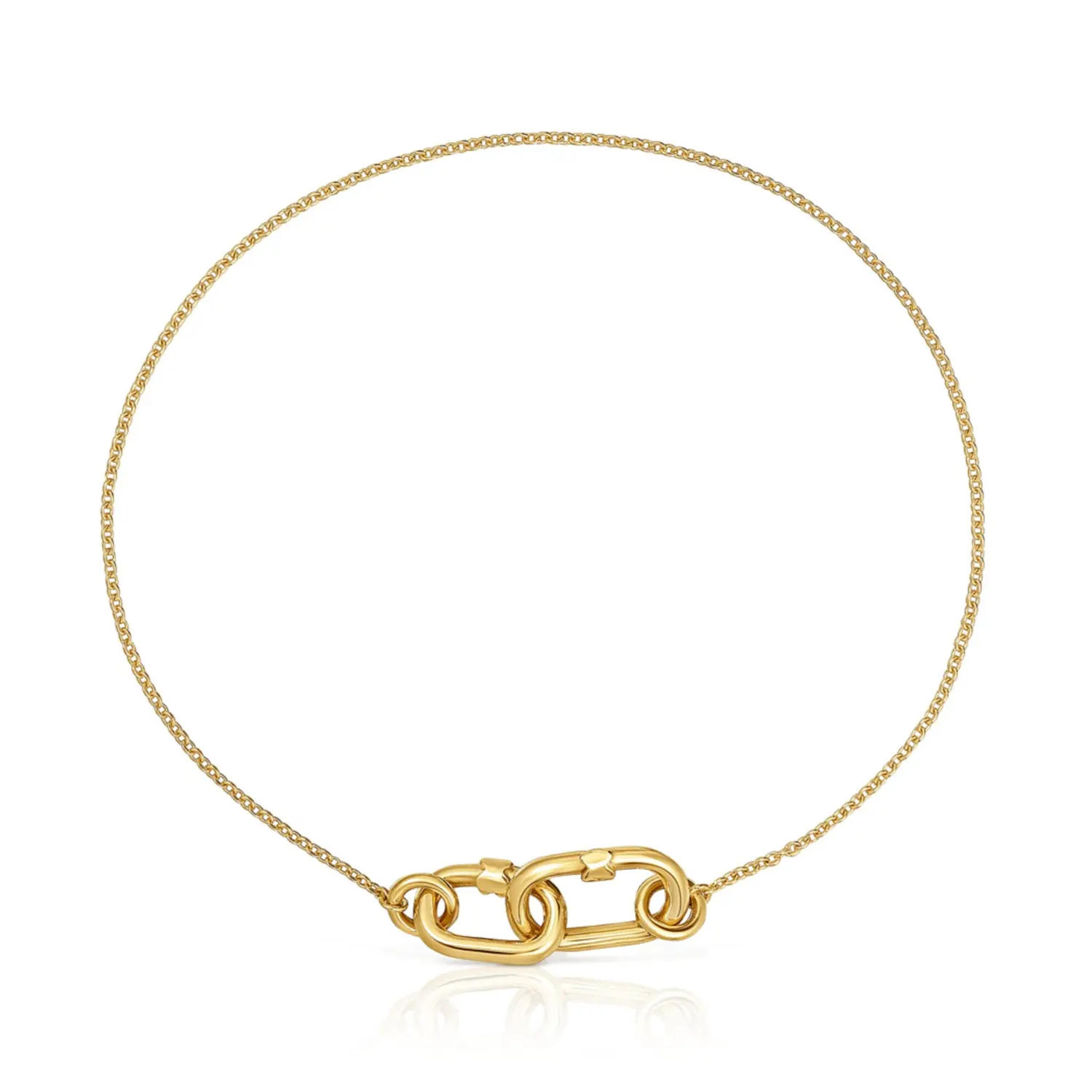 Браслет Tous Hold Oval Double Chain, золото
Браслет Tous Hold Oval Double Chain, золото