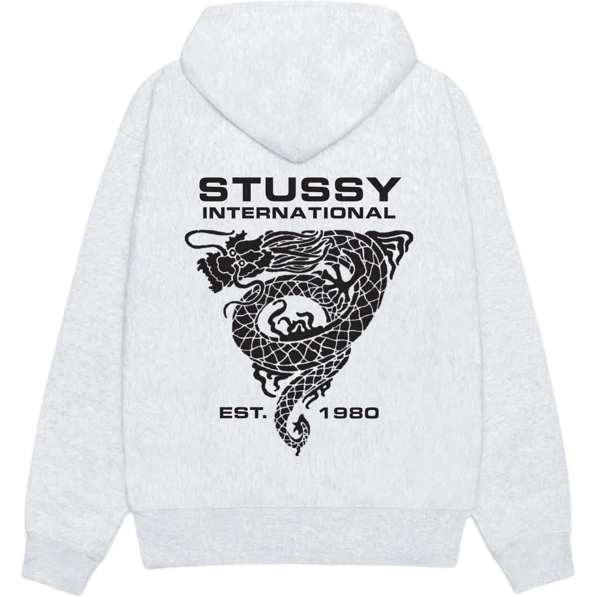 Толстовка FW25 Dragon Hoodie унисекс Stussy, серый
Толстовка FW25 Dragon Hoodie унисекс Stussy, серый