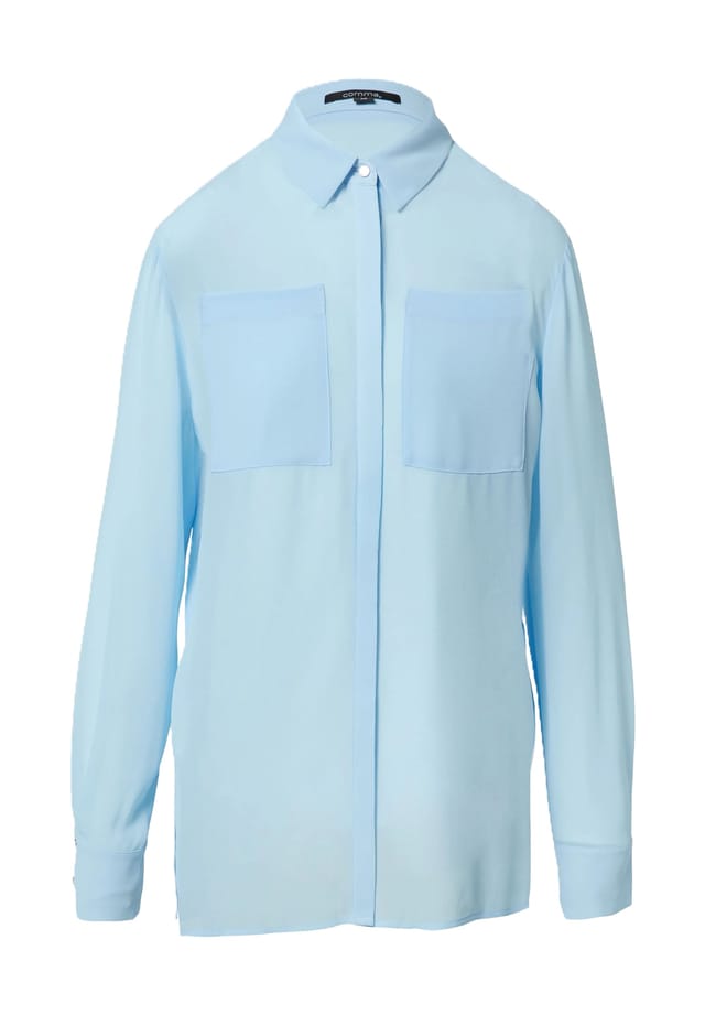 Платье-Рубашка блузка воротник Comma,, синий
Платье-Рубашка блузка воротник Comma,, синий