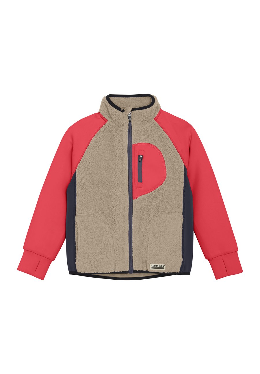 Флисовая куртка Color Kids WITH SLEEVES, Diva Pink/Brown
Флисовая куртка Color Kids WITH SLEEVES, Diva Pink/Brown