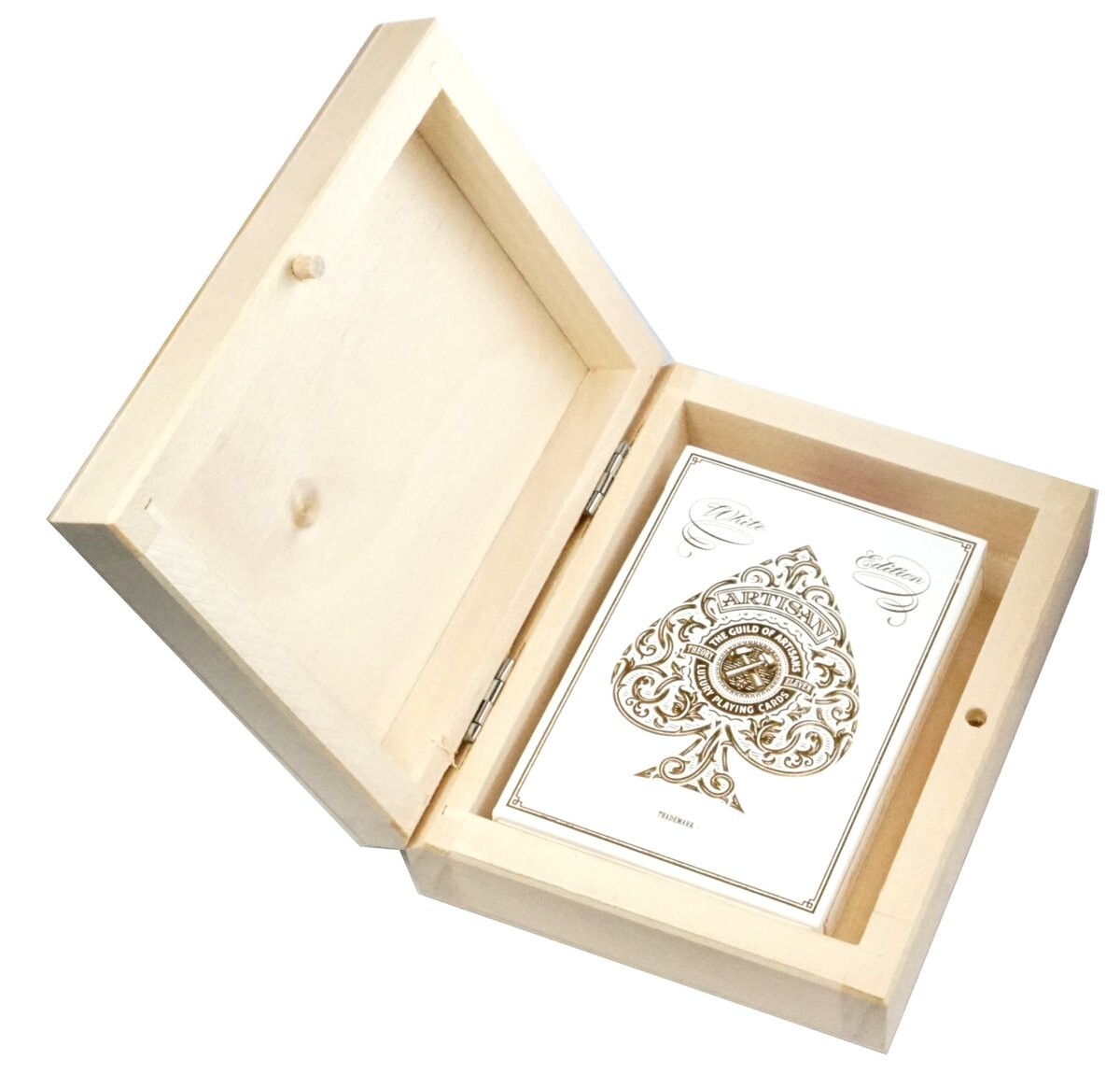 Игральные карты BICYCLE ARTISAN WHITE, 1 КОЛОДА, в деревянной коробке*
Игральные карты BICYCLE ARTISAN WHITE, 1 КОЛОДА, в деревянной коробке*