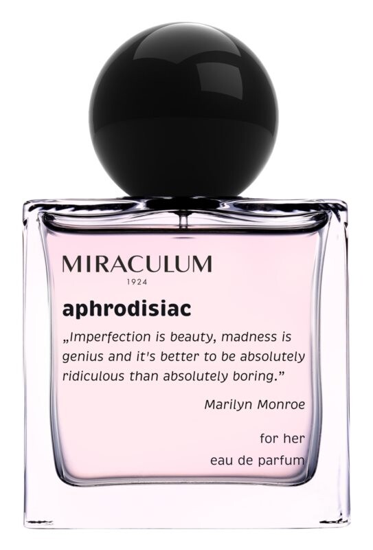 Парфюмерная вода Miraculum Aphrodisiac, 50 мл
Парфюмерная вода Miraculum Aphrodisiac, 50 мл