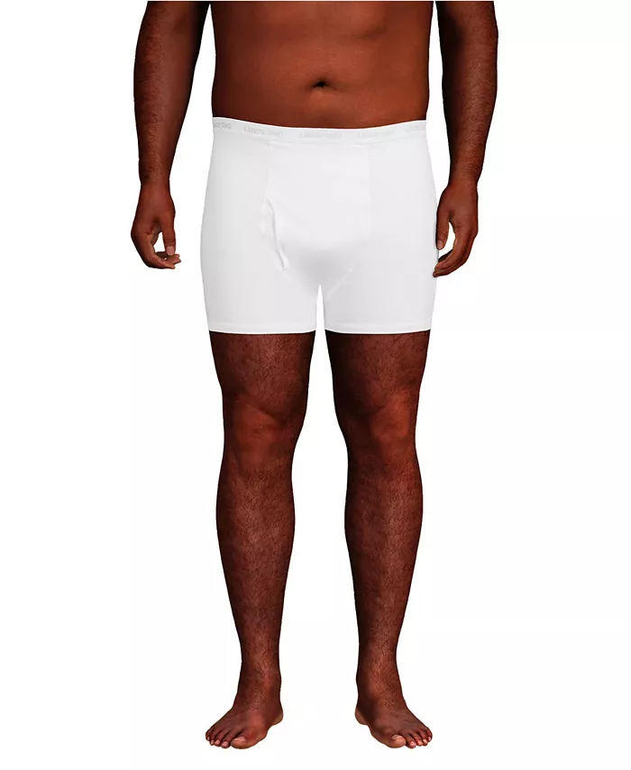 Большие и высокие боксеры-слипы из трикотажа, 3 шт Lands' End, белый
Большие и высокие боксеры-слипы из трикотажа, 3 шт Lands' End, белый