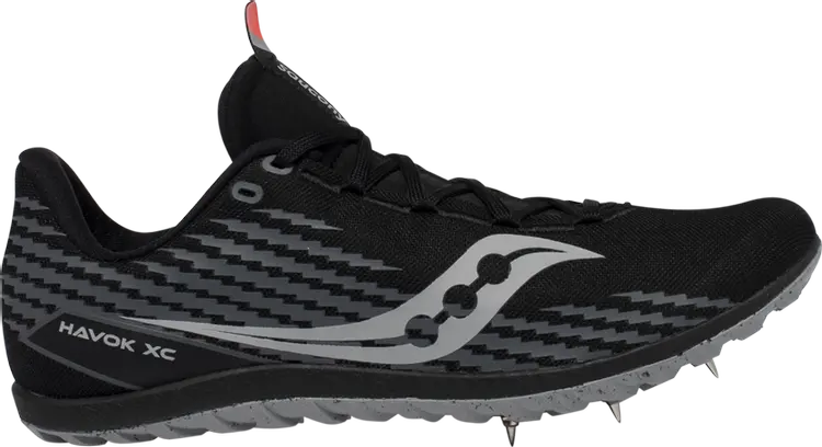 Кроссовки Saucony Havok XC 3 Spike Black, черный 
Кроссовки Saucony Havok XC 3 Spike Black, черный